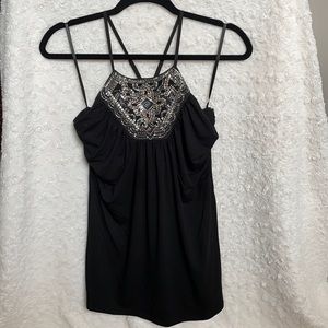 White House Black Market Top. Small. Black